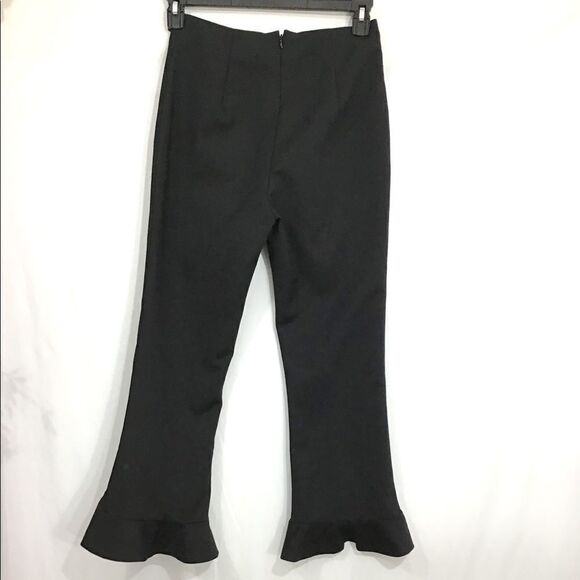 C/MEO COLLECTIVE Forgive Cropped Ruffle Hem Pants - Picture 3 of 8